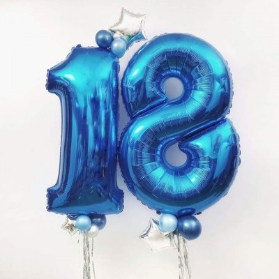 18years blue balloon8